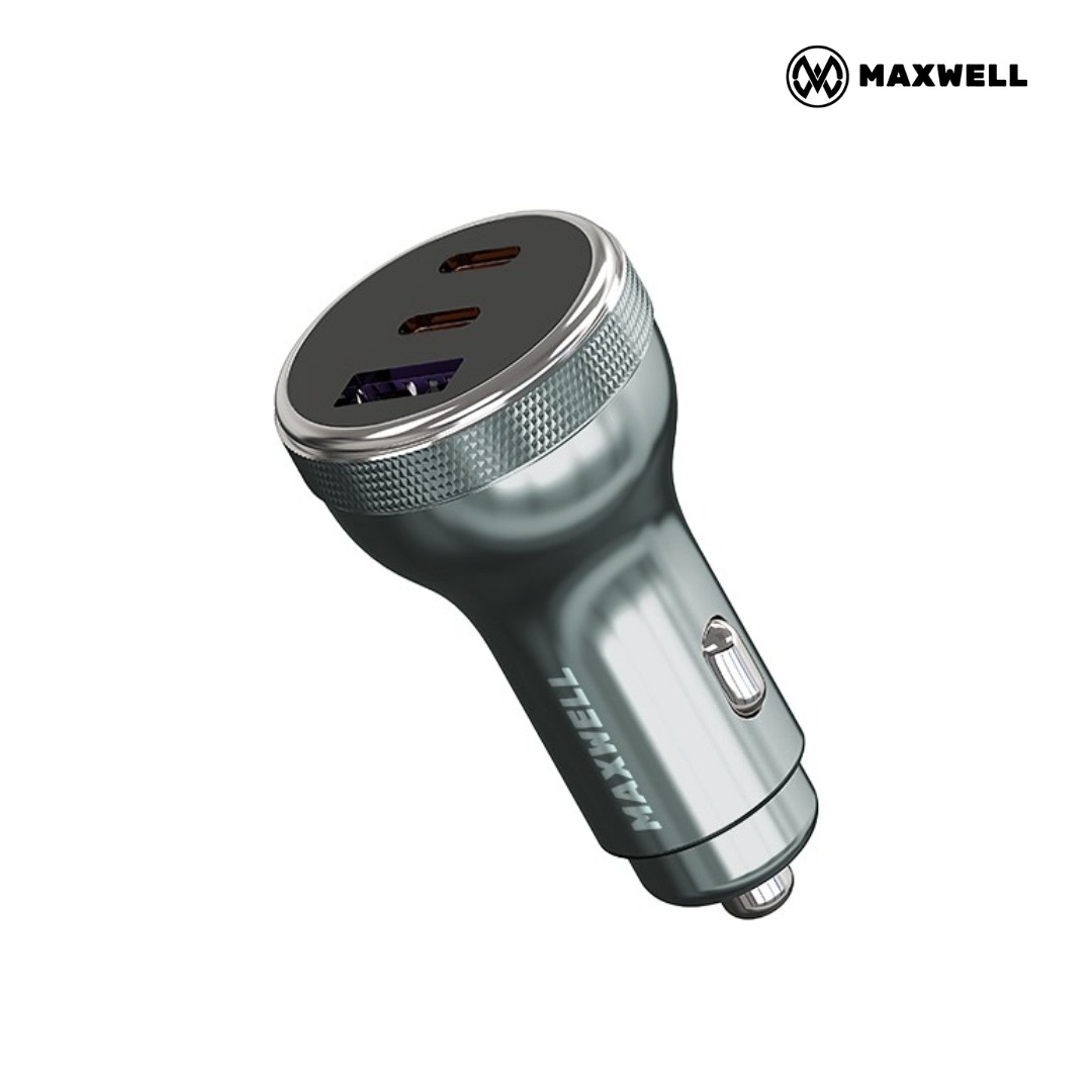 MAXWELL 78W Triple Port Car Charger