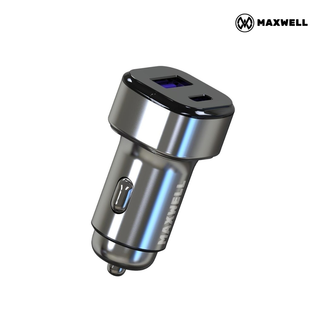 MAXWELL 60W Dual Port Car Charger